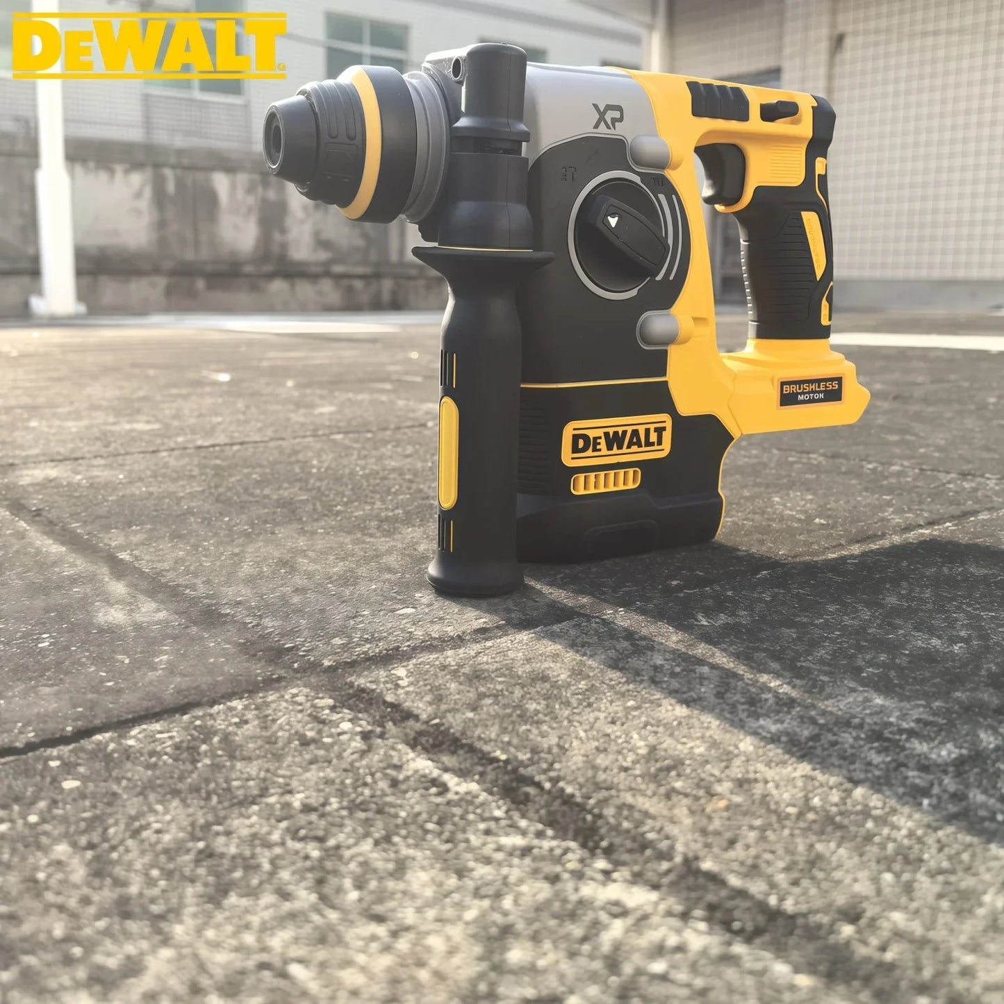 DEWALT Brushless Rechargeable Rotary Hammer drill Cordless 2 Modes Corded Demolition Chipping Metal Concrete Breaker Jackhammer