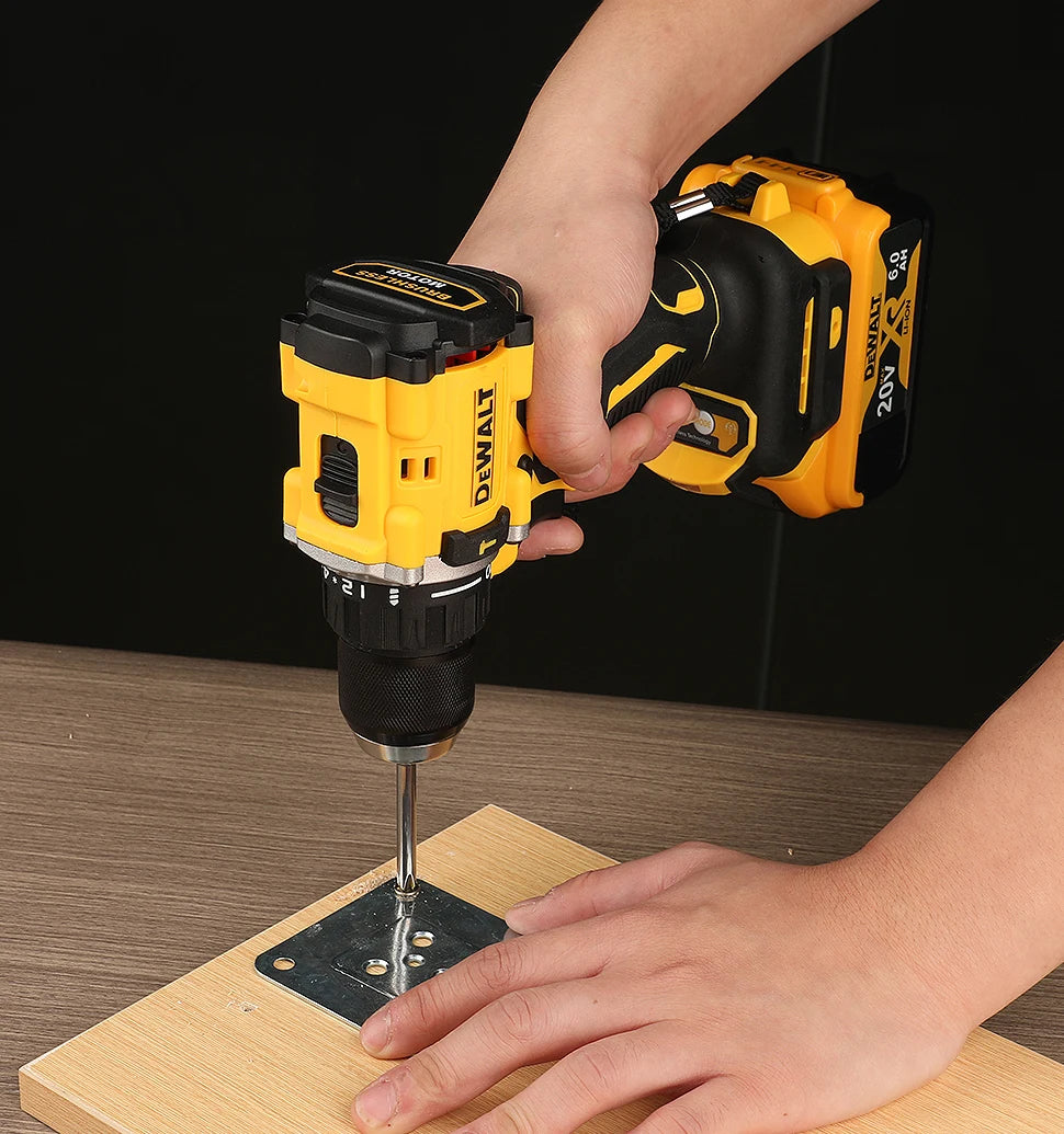 DEWALT DCD805 20V MAX XR Brushless Cordless 1/2 in. Hammer Drill/Driver Hand-held Infinitely Variable Hand Drill Bare Tool