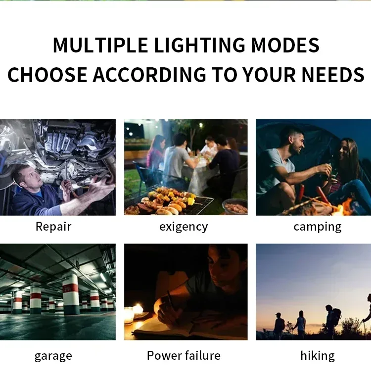 Dewalt 20V Lithium Battery 90 Degree Folding LED Work Light Handheld Multifunctional Portable Camping Torch for Outdoor Camping