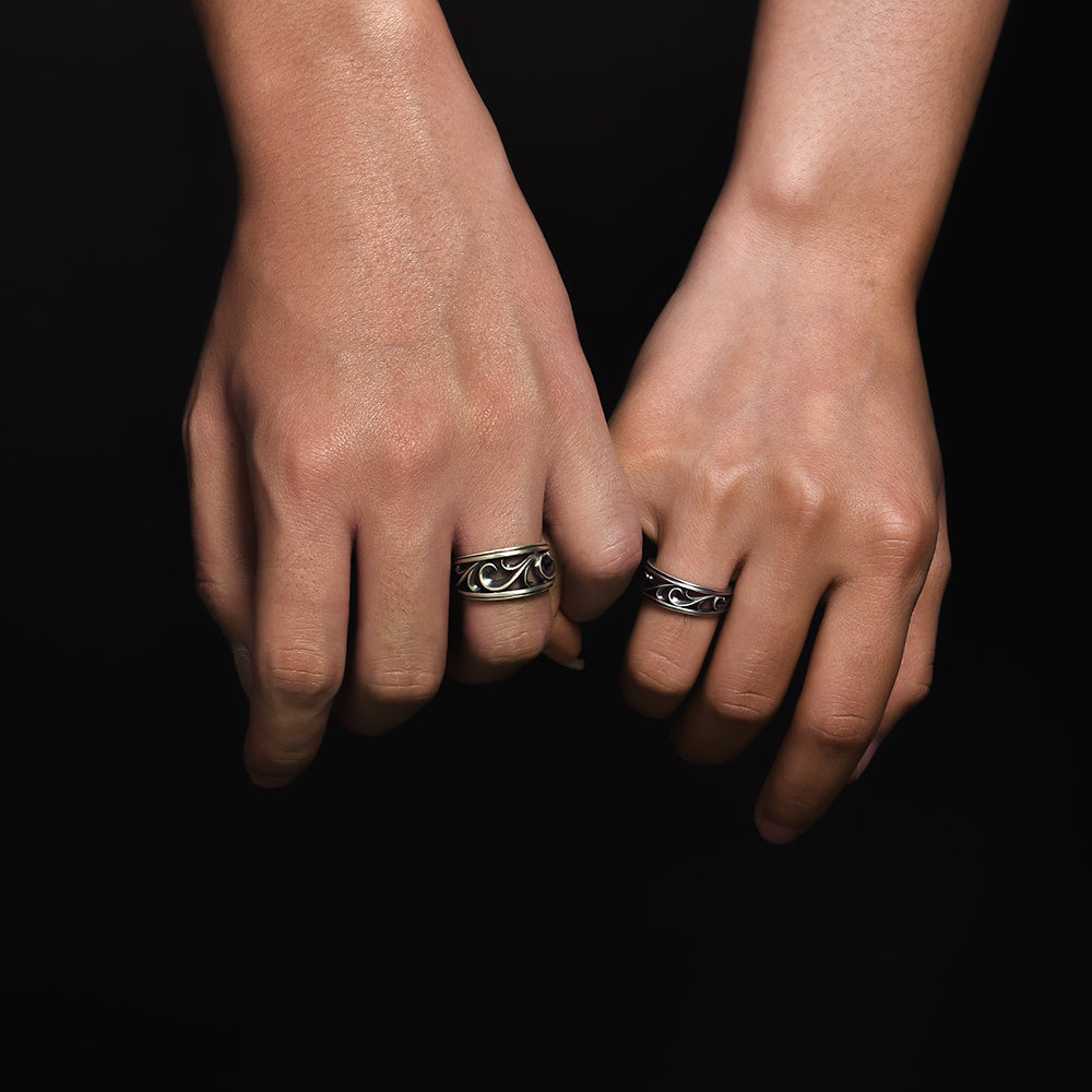 Couple Sterling Silver Vintage Rings