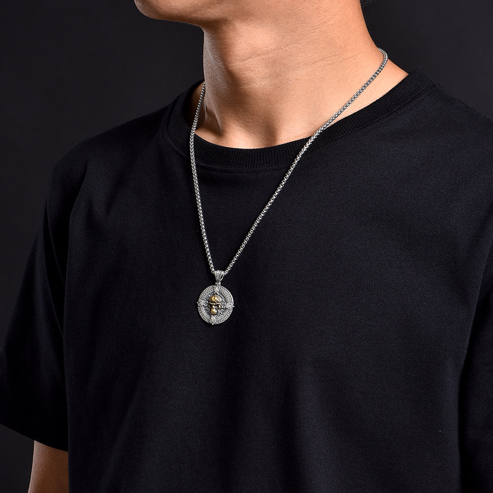 Skull Sterling Silver Necklace Pendants