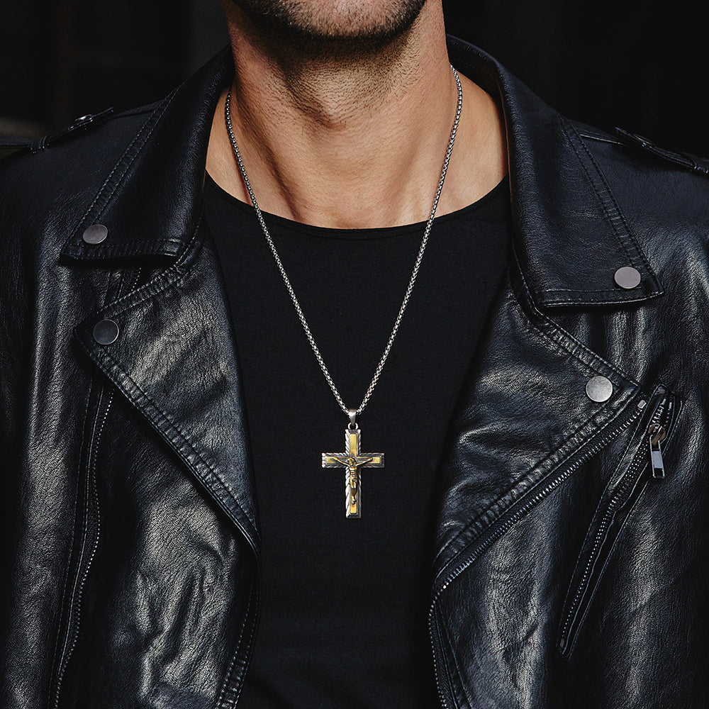 Sterling Silver Cross Necklace Vintage High Street Pendants