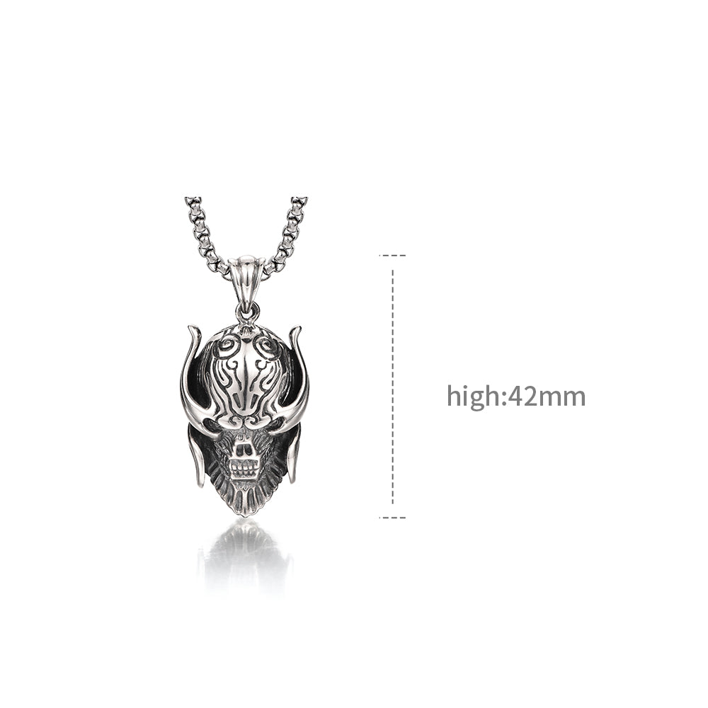 Skull Vintage Sterling Silver Pendants