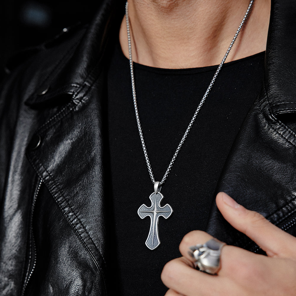 Sterling Silver Cross Vintage Pendants
