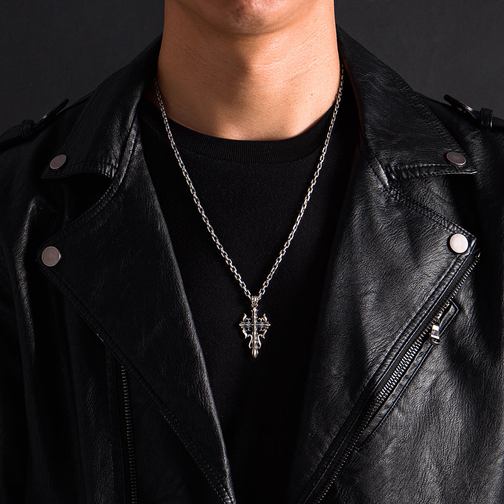 Sterling Silver Cross Vintage Pendants