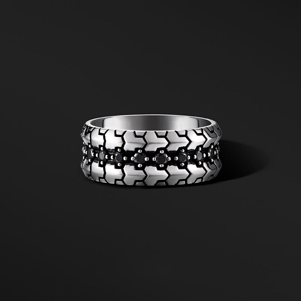 Original Design Sterling Silver Armor Rings
