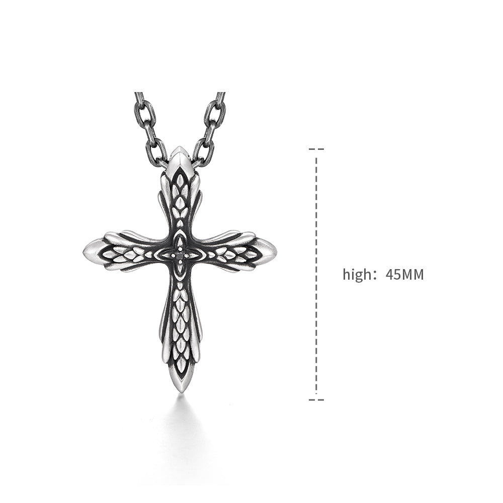 Sterling Silver Cross Vintage Pendants