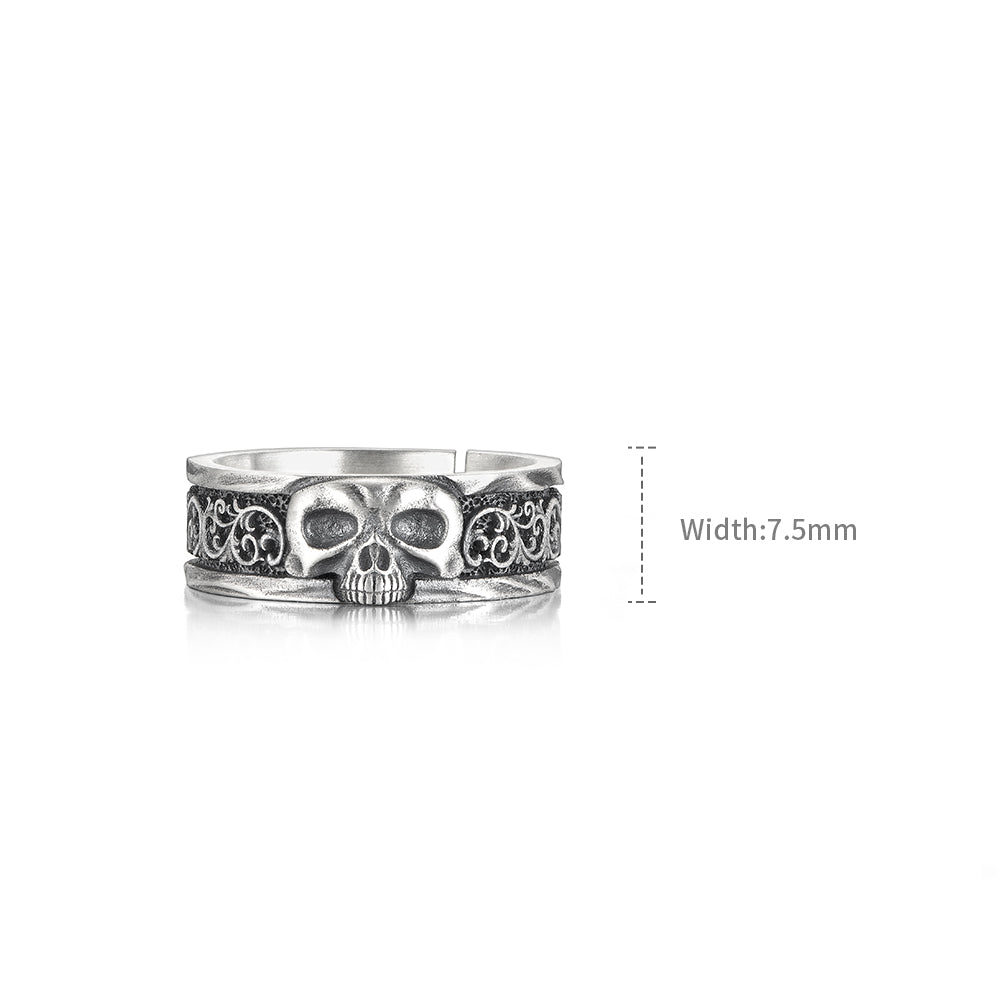 Original Skull Sterling Silver Rings
