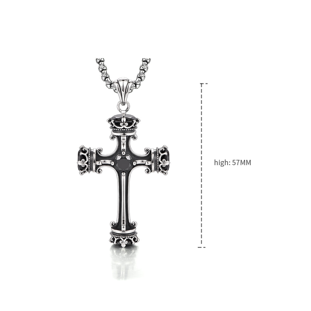 Cross Pendants With Zircon