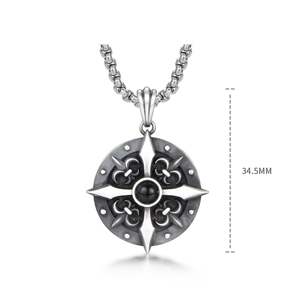 Sterling Silver Vintage High Street Cross Pendants