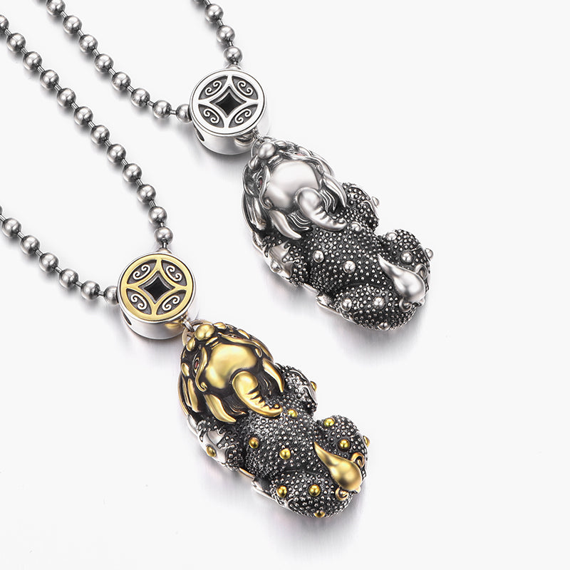 Sterling Silver Pixiu Pendants