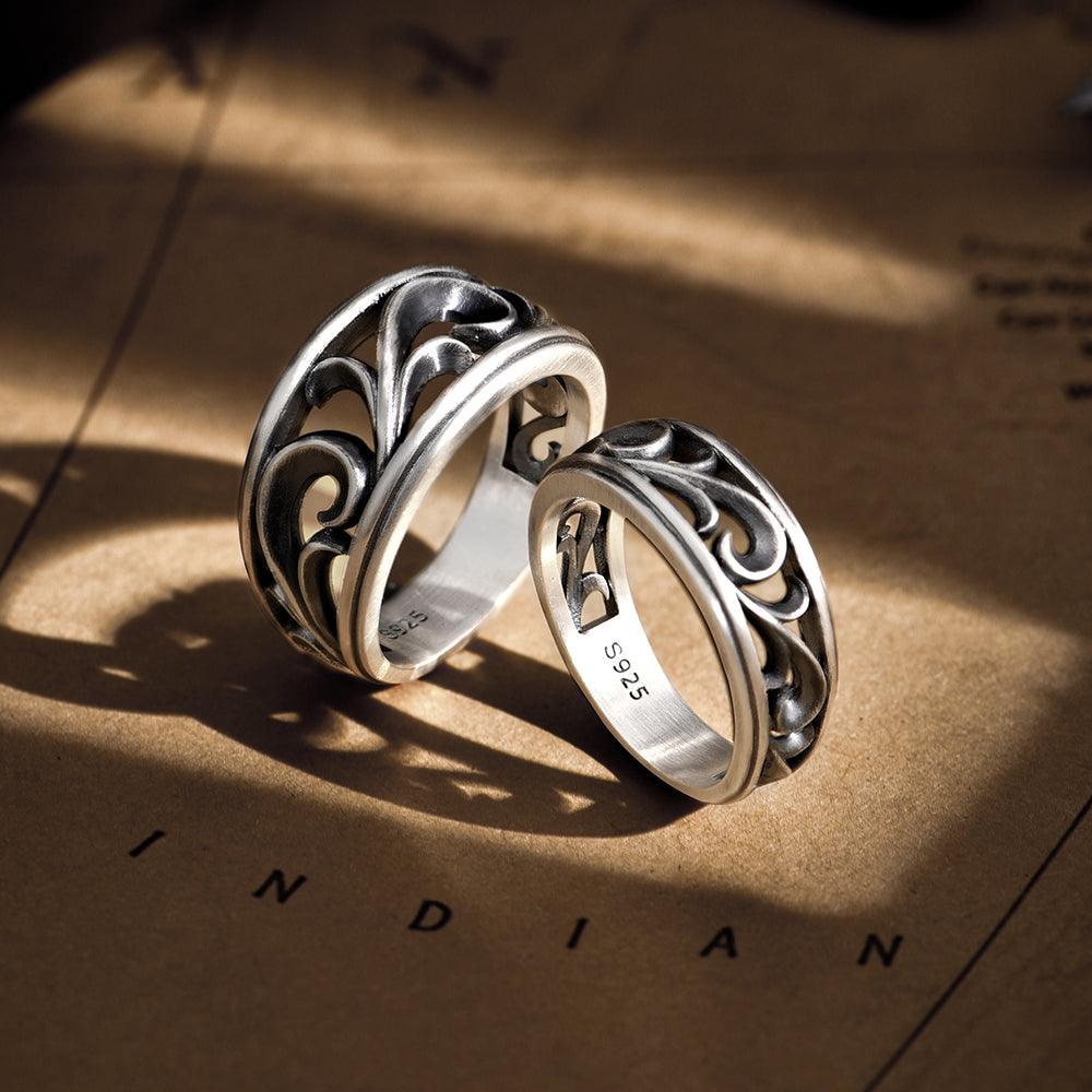 Couple Sterling Silver Vintage Rings