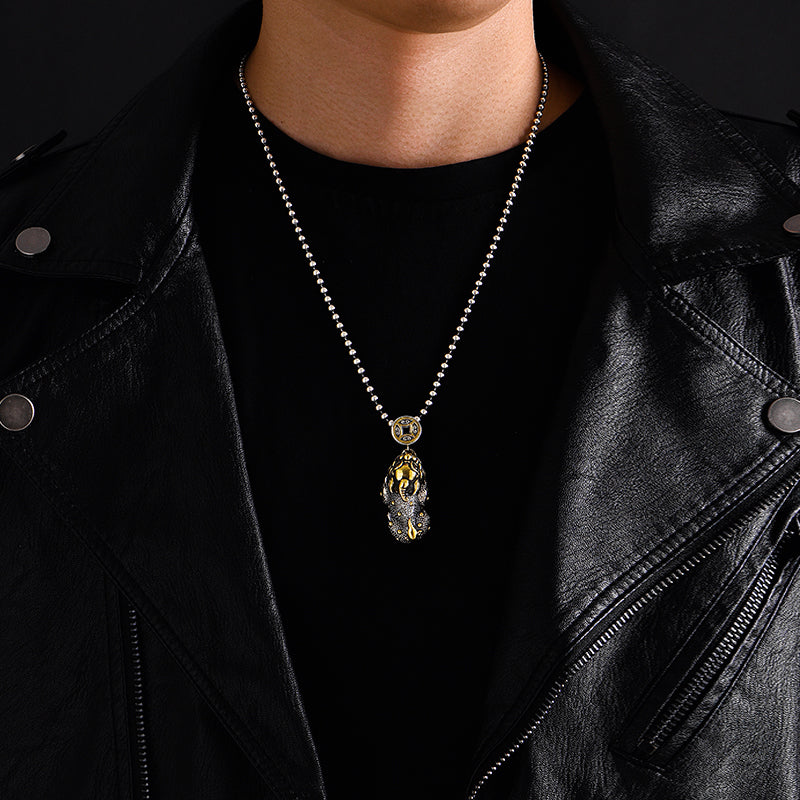 Sterling Silver Pixiu Pendants