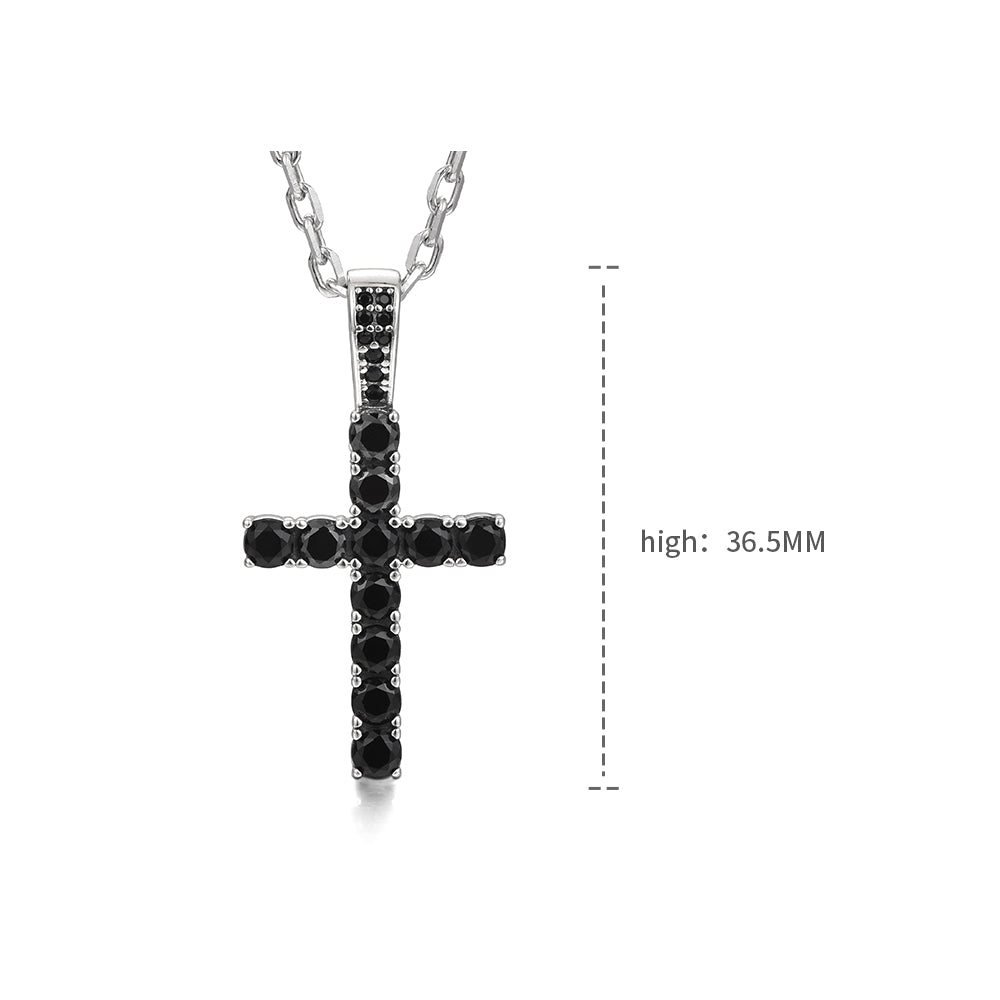 Sterling Silver Cross Couple Pendants