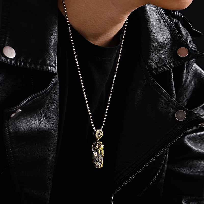 Sterling Silver Pixiu Pendants
