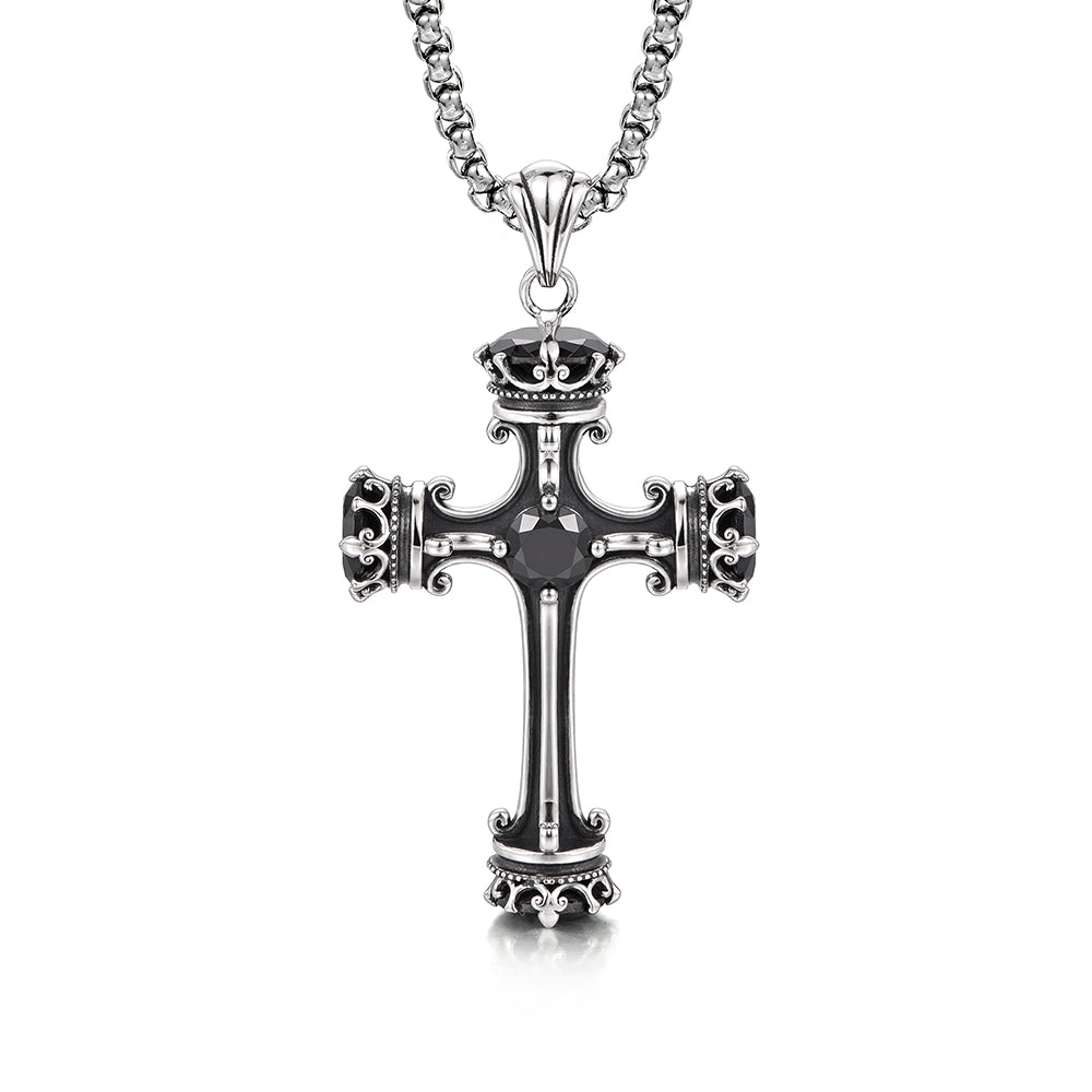 Cross Pendants With Zircon