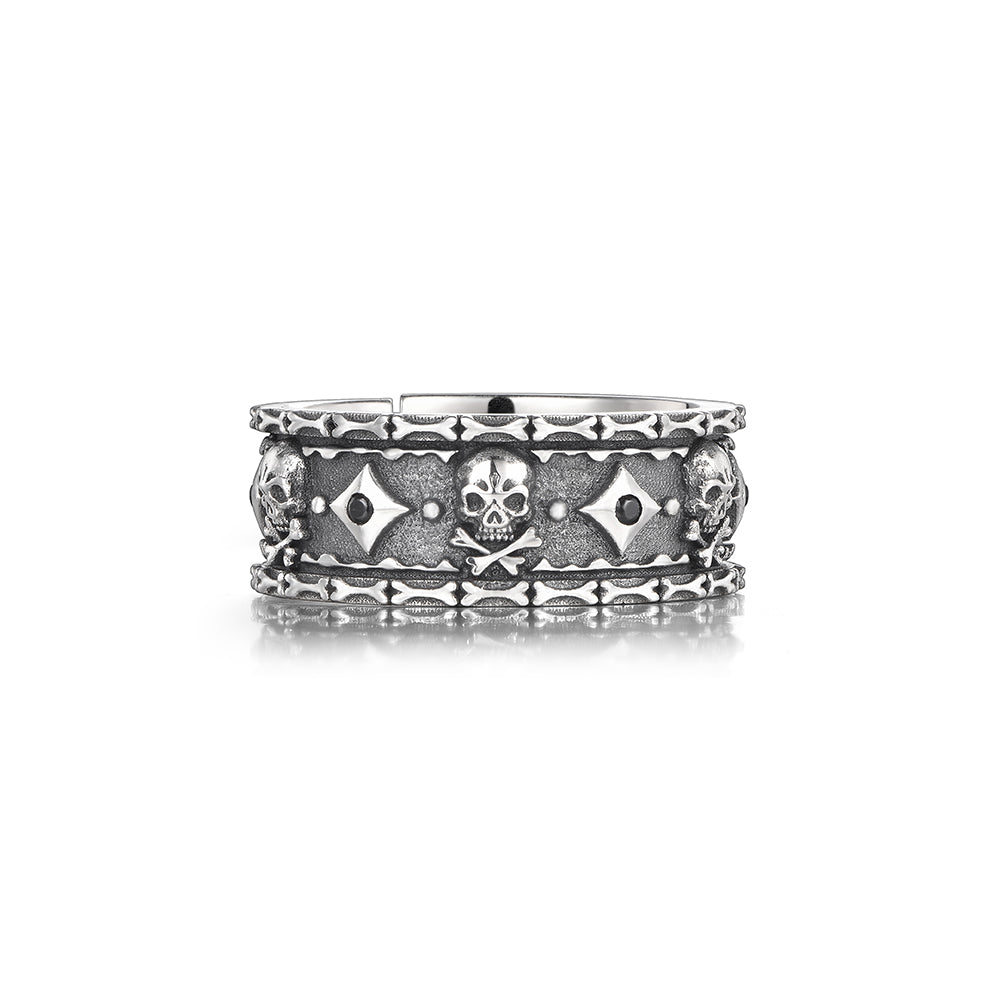 Designer Skull Sterling Silver Rings