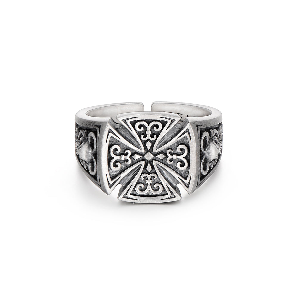 Cross Sterling Silver Vintage Rings
