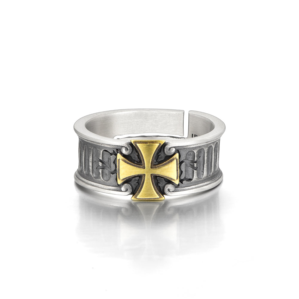 Cross Sterling Silver Rings