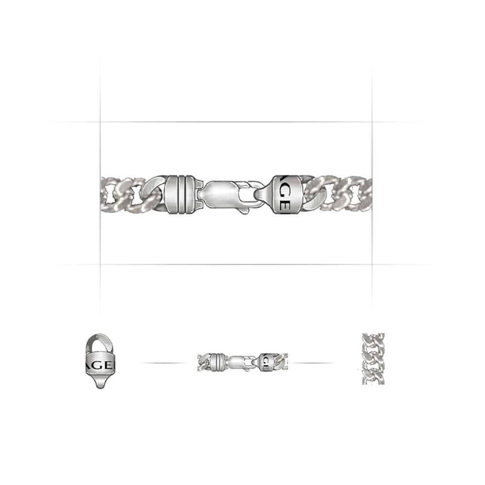 Sterling Silver Hip Hop Cuban Bracelets