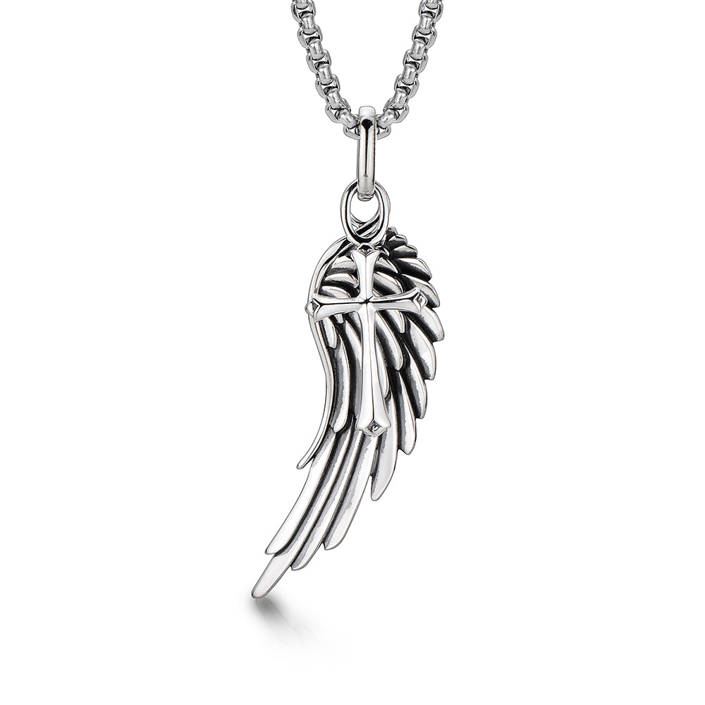 Sterling Silver Necklace Wings Cross High Street Pendants