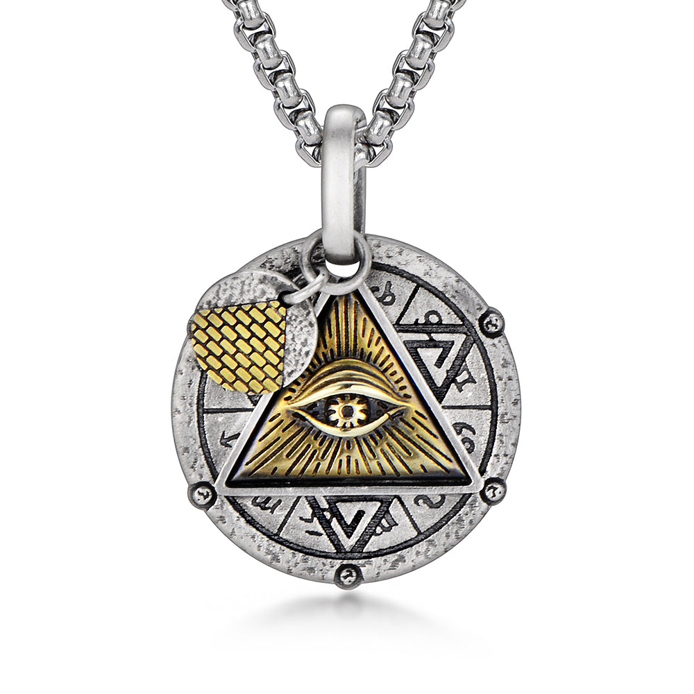 Horus Eye Of God Original Design Sterling Silver Necklace Pendants