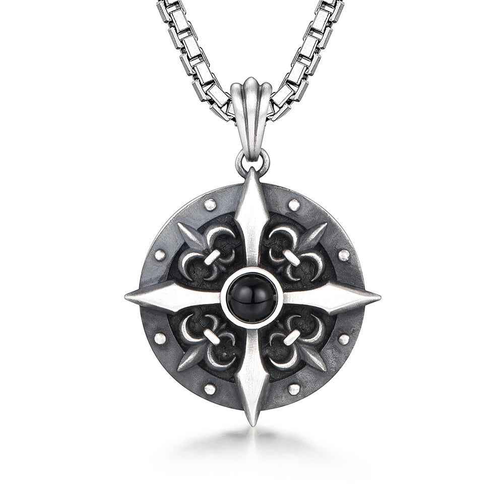 Sterling Silver Vintage High Street Cross Pendants