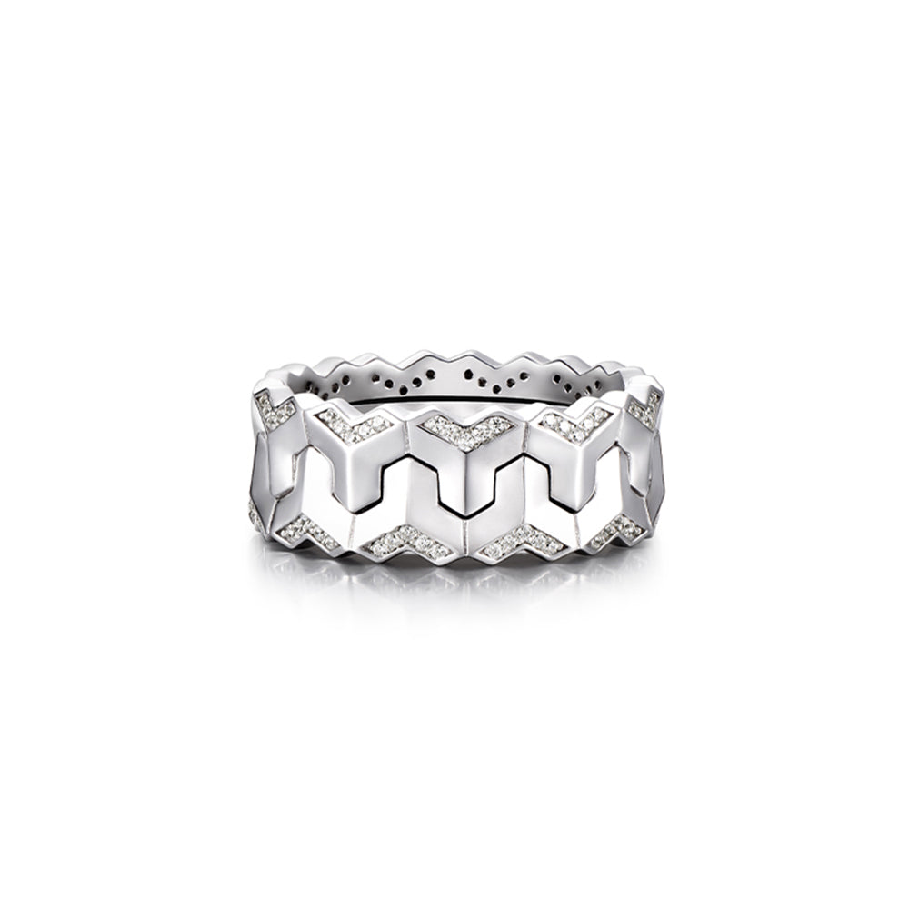 Original Design Fashion Sterling Silver Armor Rings