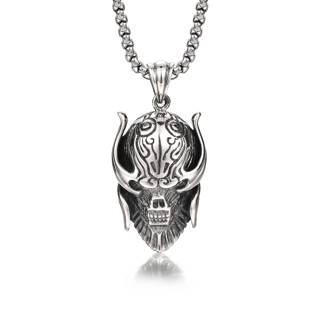 Skull Vintage Sterling Silver Pendants