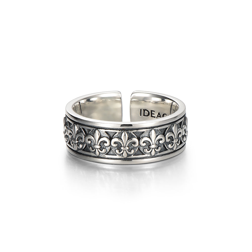 Iris Adjustable Sterling Silver Rings