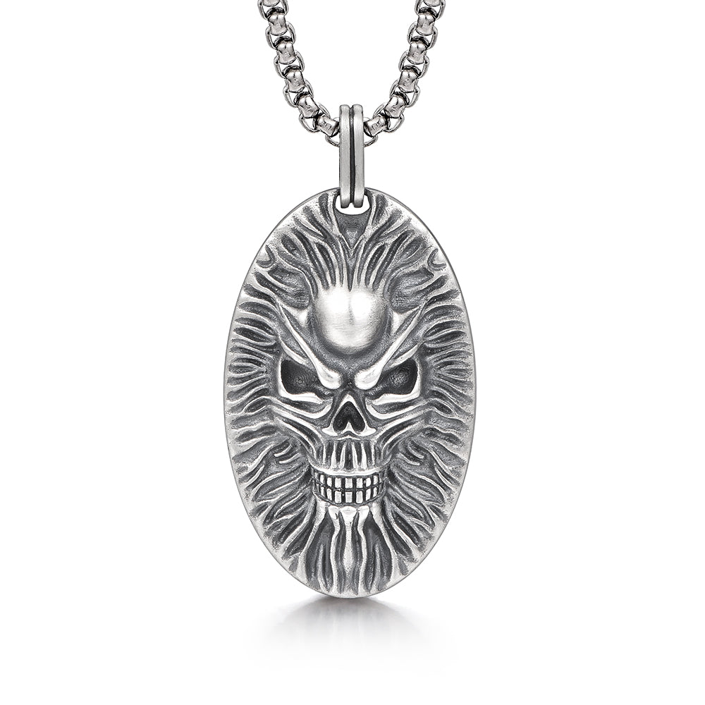 Skull Sterling Silver Necklace Pendants
