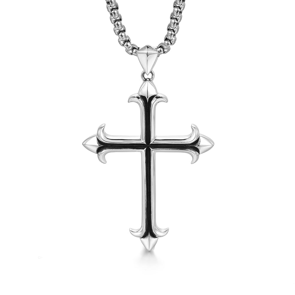 Cross Sterling Silver Necklace Trend Pendants