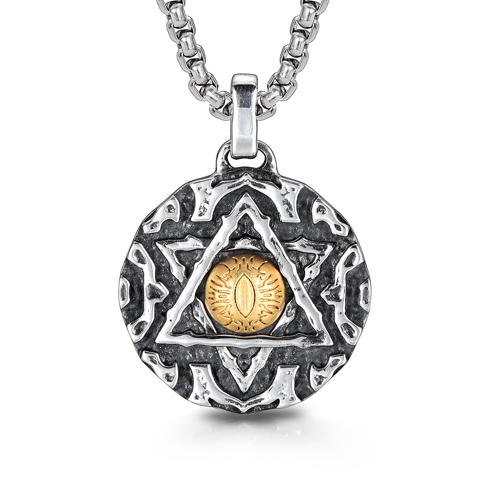 Eye Of God Sterling Silver Pendants