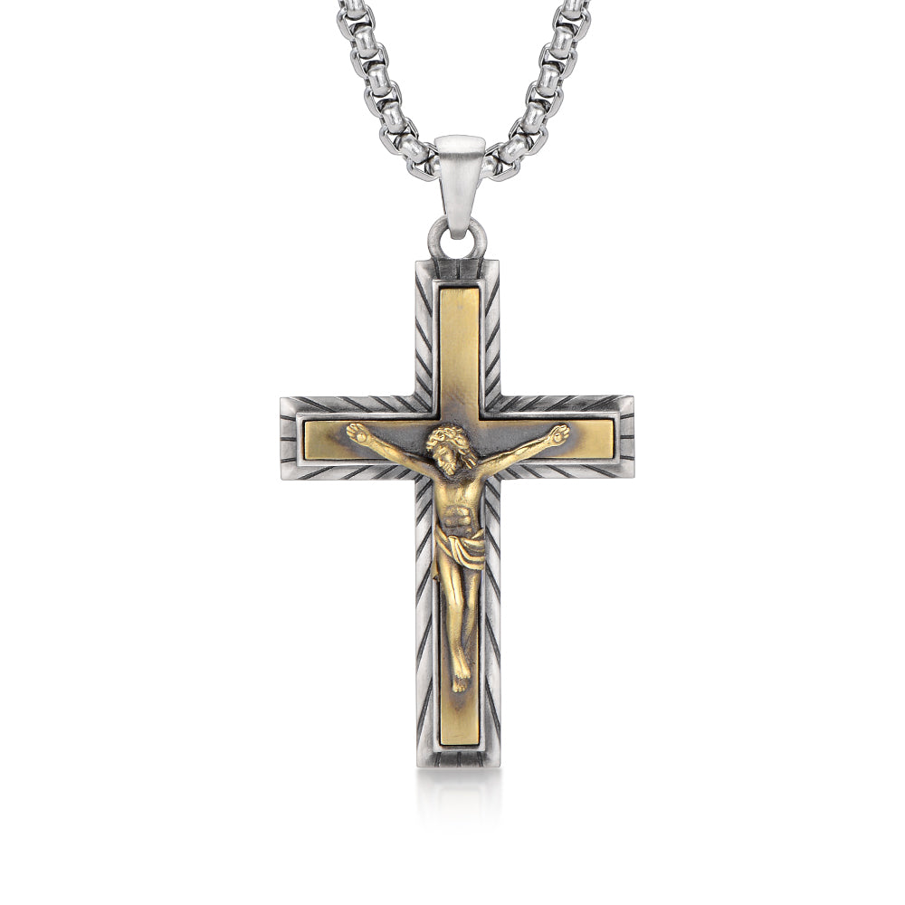 Sterling Silver Cross Necklace Vintage High Street Pendants