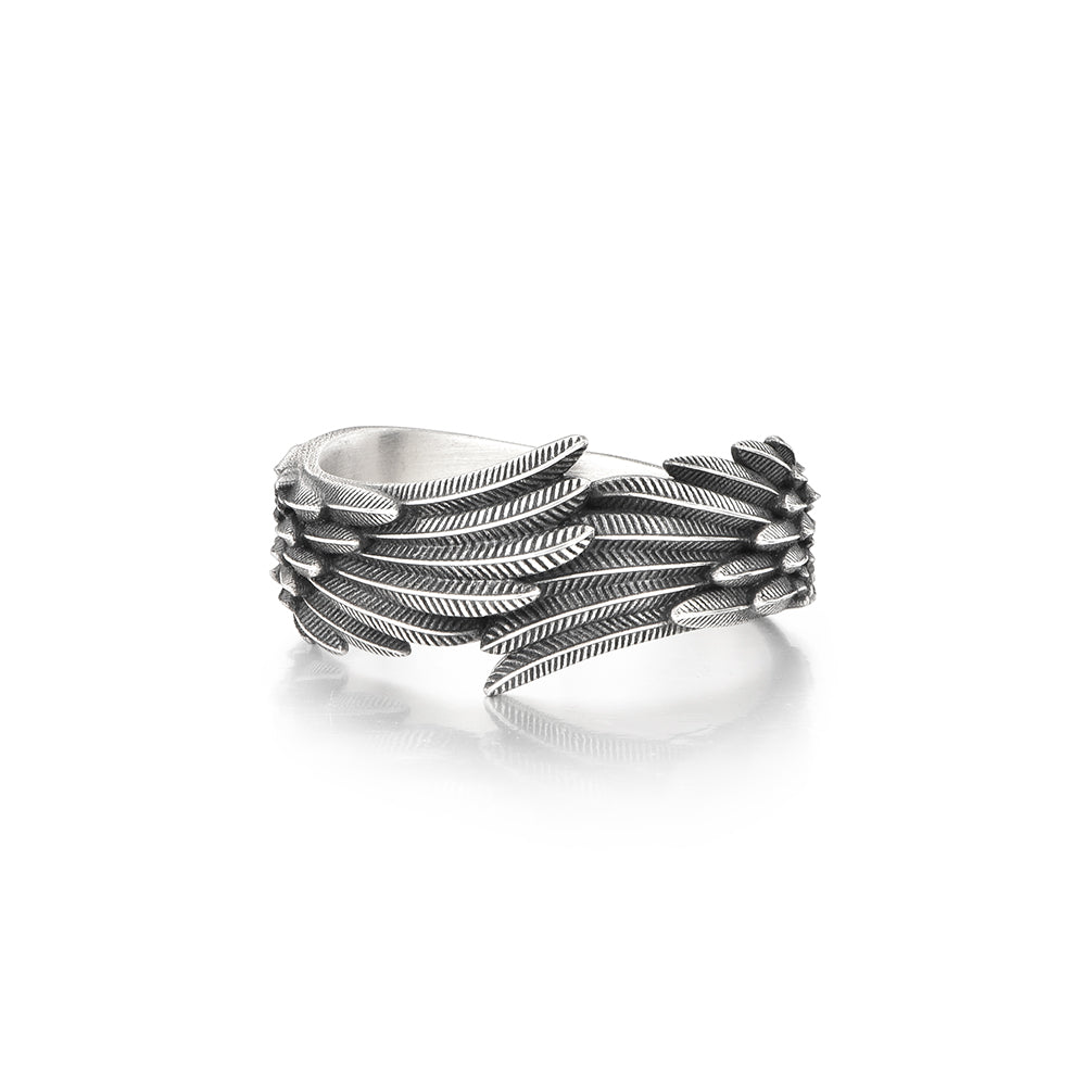 Angel Wings Sterling Silver Rings