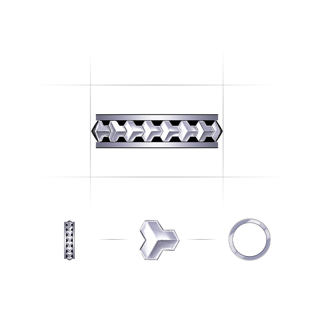 Sterling Silver Armor Rings-Customized
