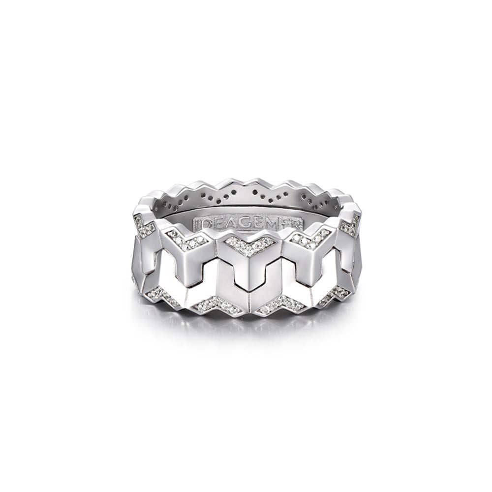 Original Design Fashion Sterling Silver Armor Rings