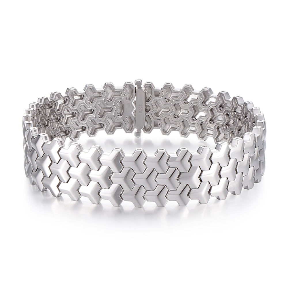 18K Gold Diamond Jewelry Custom Armor Bracelets