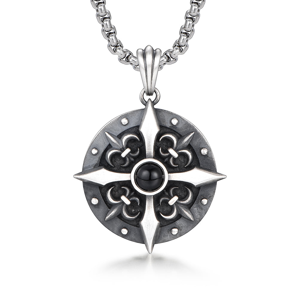 Sterling Silver Vintage High Street Cross Pendants