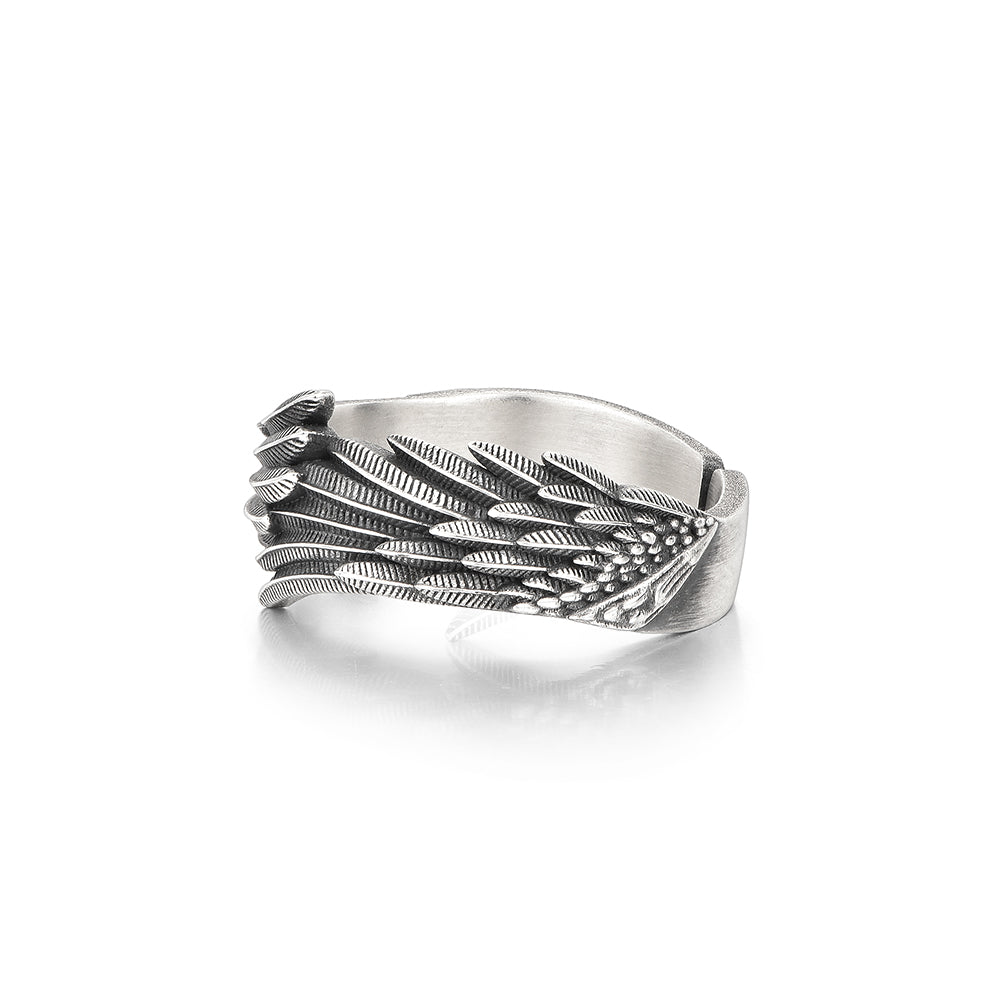 Angel Wings Sterling Silver Rings