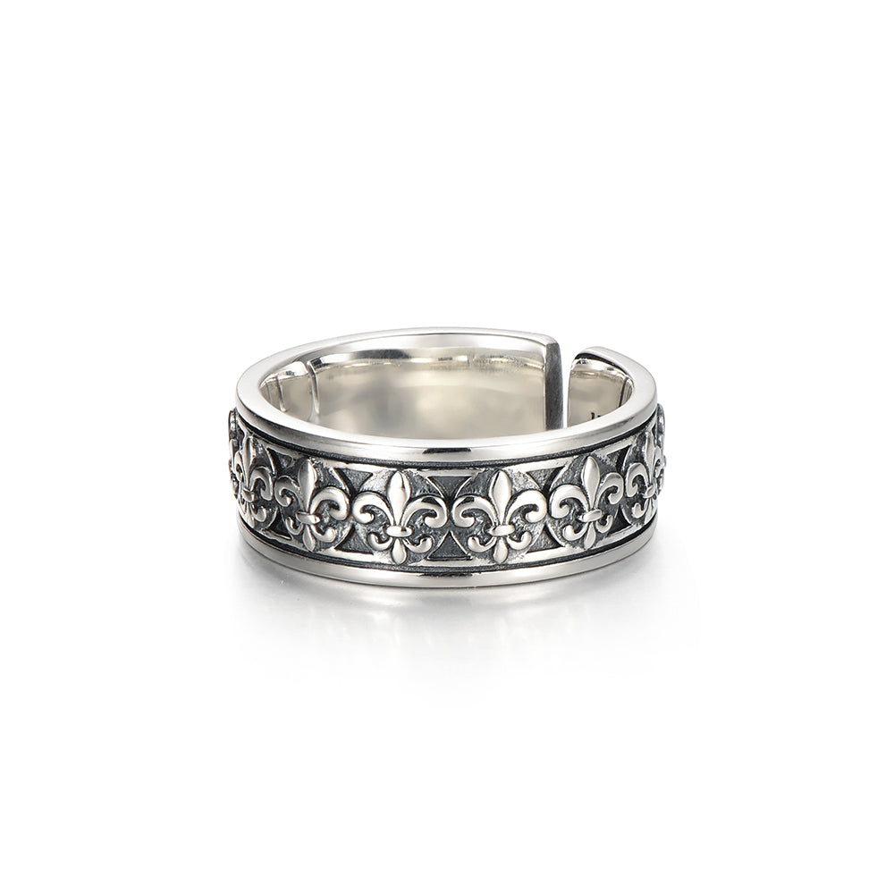 Iris Adjustable Sterling Silver Rings