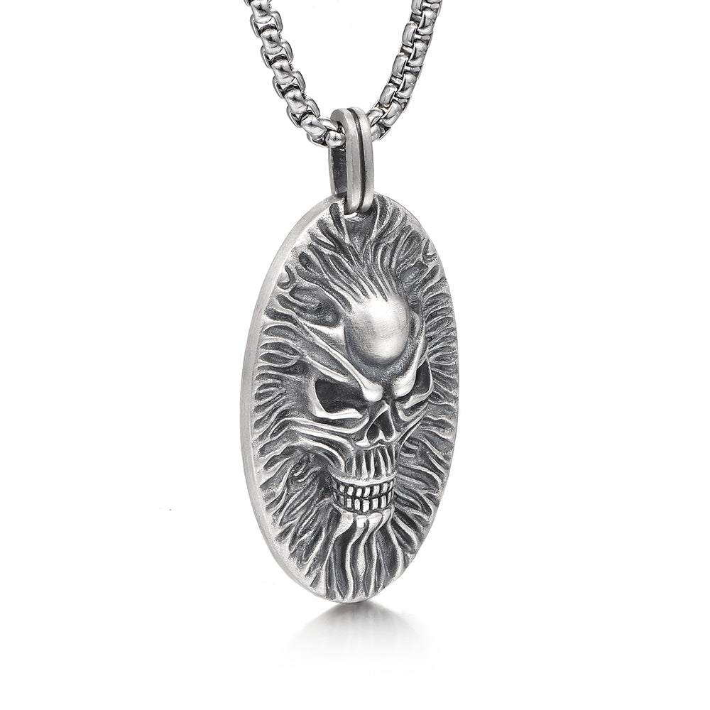 Skull Sterling Silver Necklace Pendants