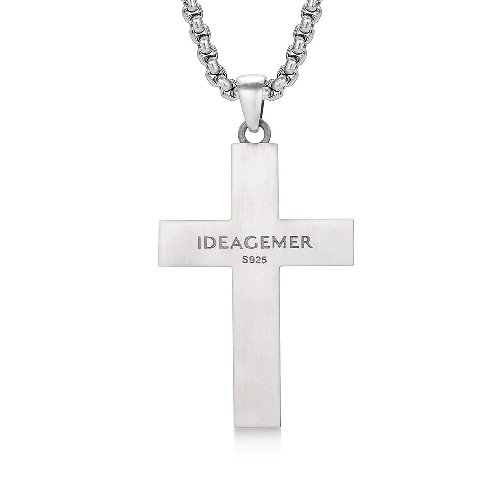 Sterling Silver Cross Necklace Vintage High Street Pendants