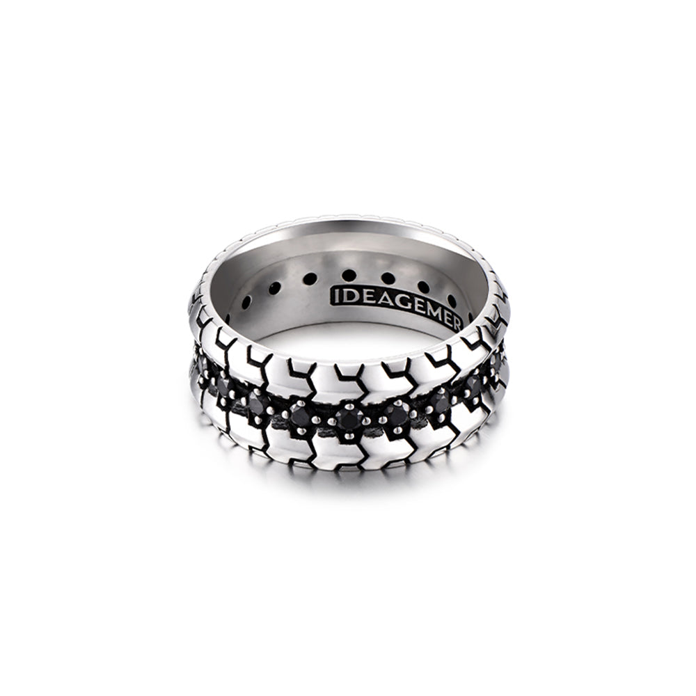 Original Design Sterling Silver Armor Rings