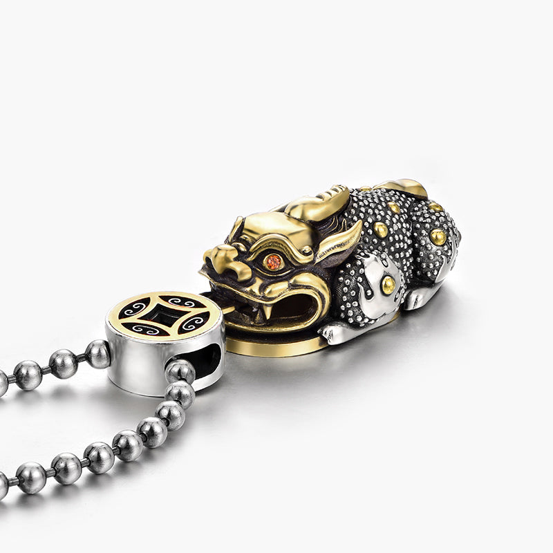 Sterling Silver Pixiu Pendants