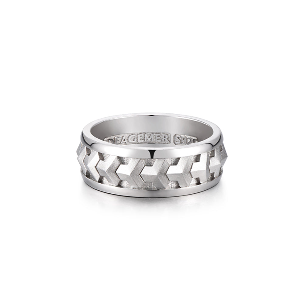Sterling Silver Armor Rings-Customized