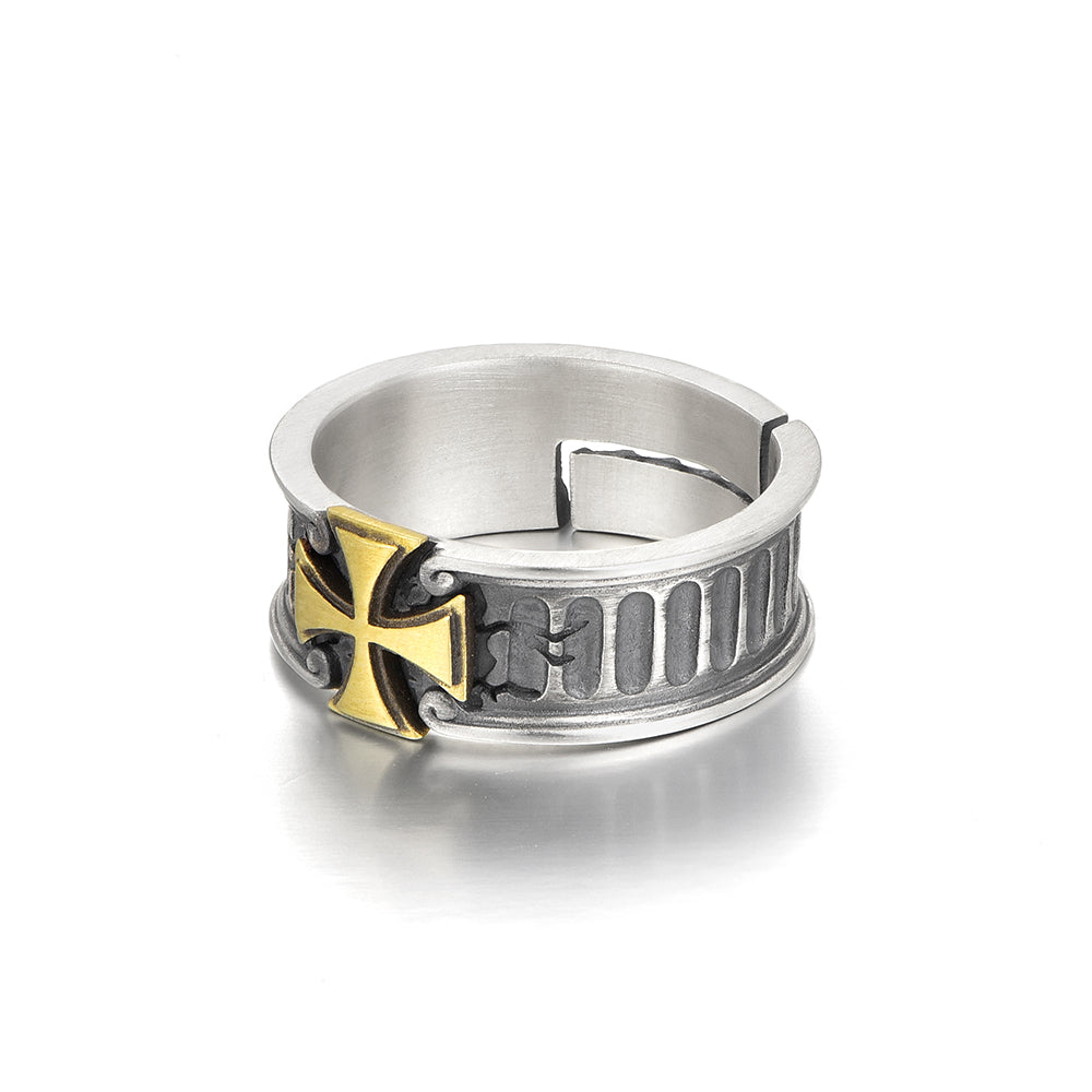 Cross Sterling Silver Rings