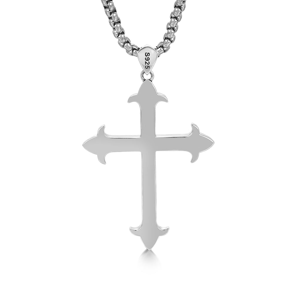 Cross Sterling Silver Necklace Trend Pendants