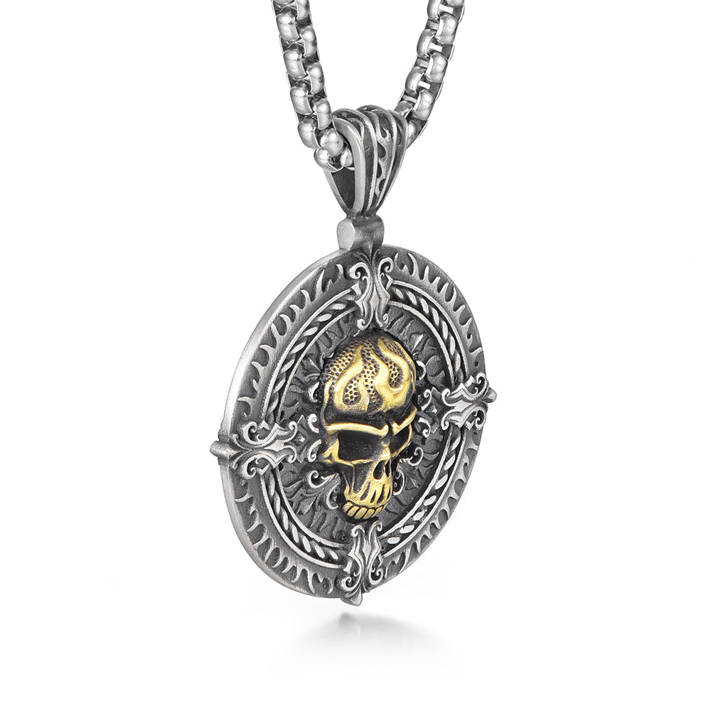 Skull Sterling Silver Necklace Pendants