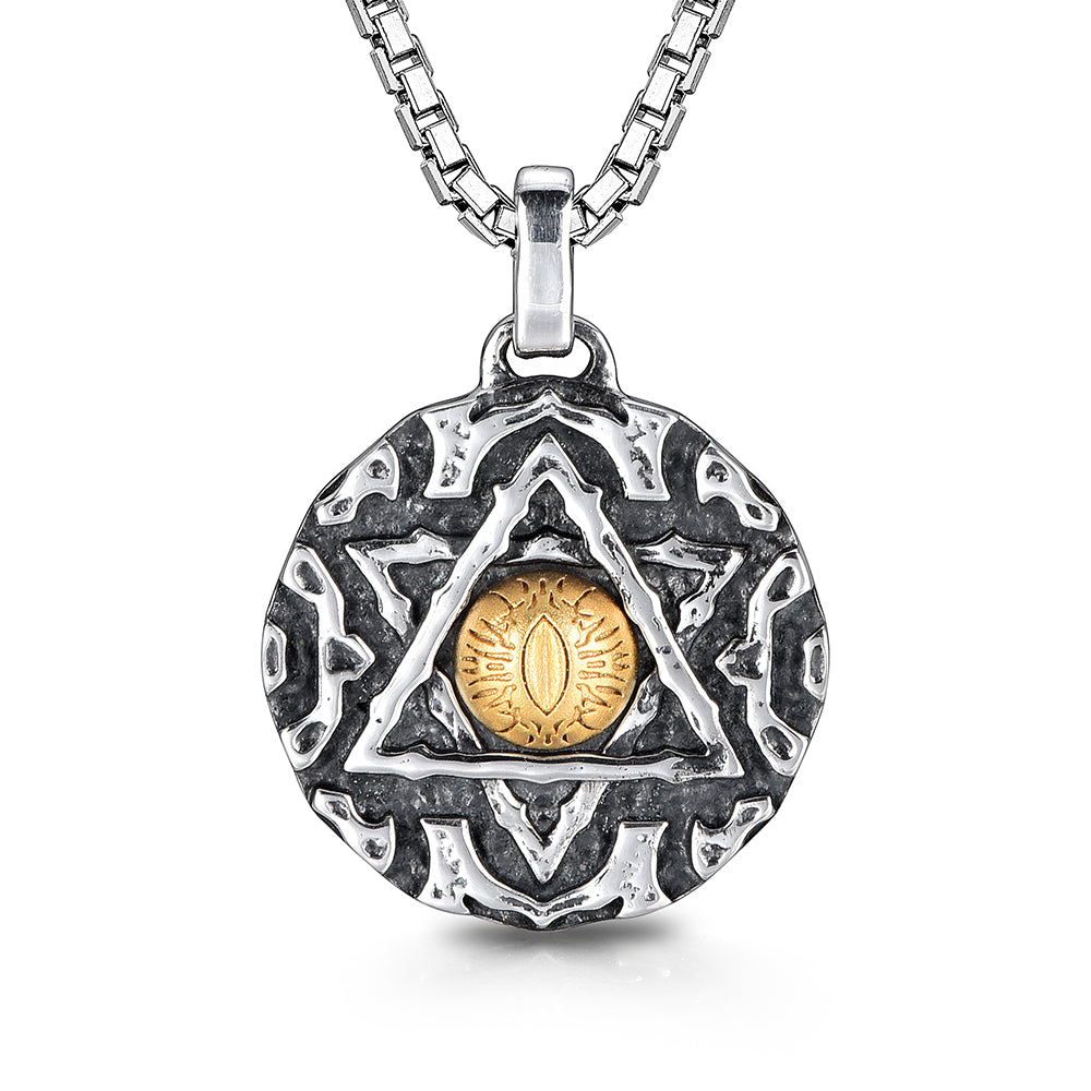 Eye Of God Sterling Silver Pendants